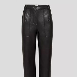 Aritzia vegan leather Nadia pant